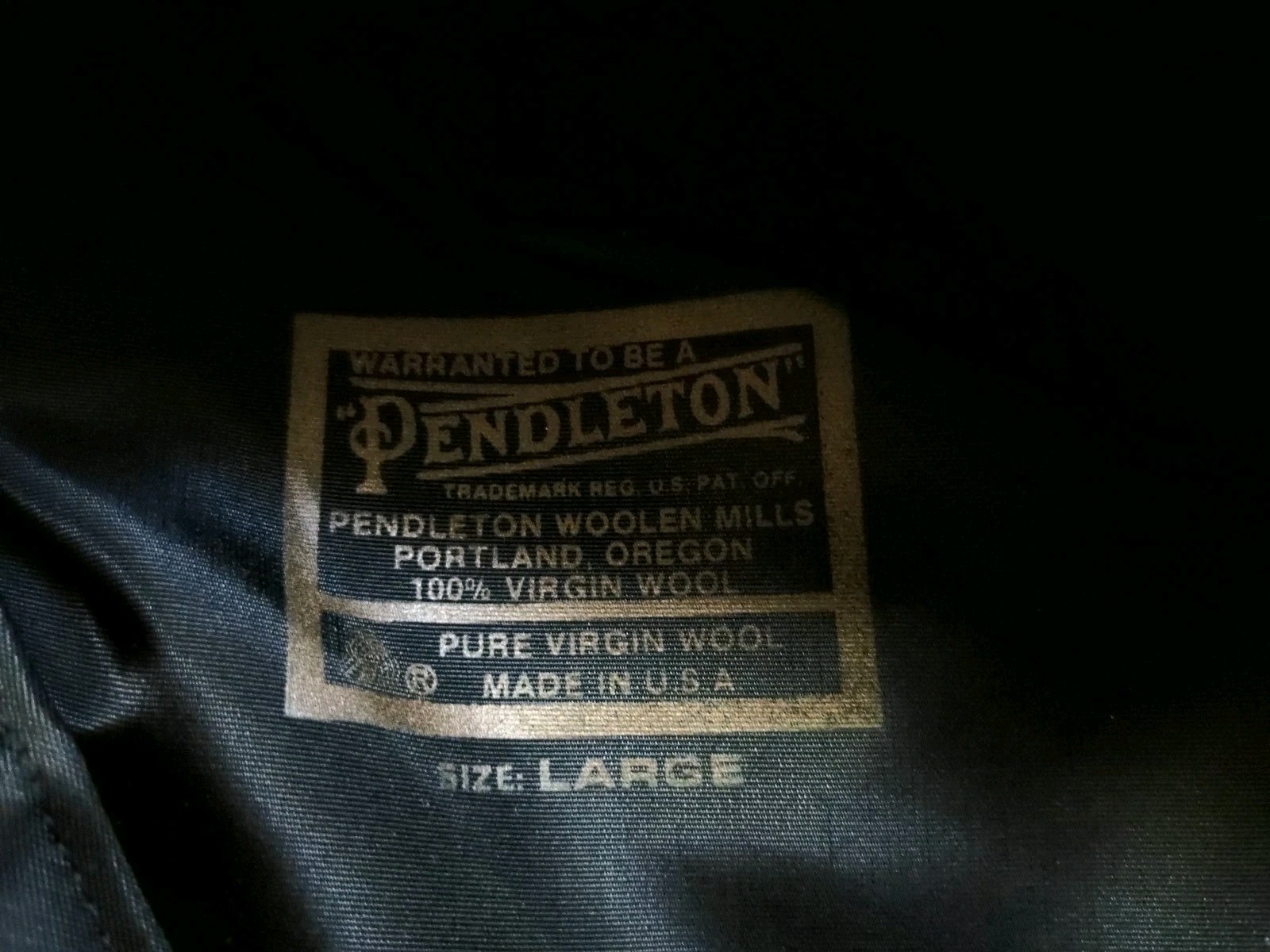 Vintage Pendleton Wool Flat Cap Paperboy Hat Gray… - image 2