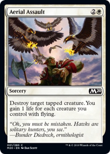 Aerial Assault - Core Set 2020 (M20) Magic MTG Common