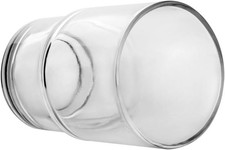 2X Glass Tumbler Toothbrush Holder Set - Universal Replacement Bathroom Mugs