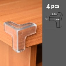 T-4pcs Children Baby Safety Silicone Protector Table Corner Edge Protection T-4pcs Children Baby Safety Silicone Protector Table Corner Edge Protection