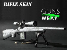 Camo Guns Wrap Skins Premium Vinyl Sticker Matte Rifle Pre-Cut GRASS-16