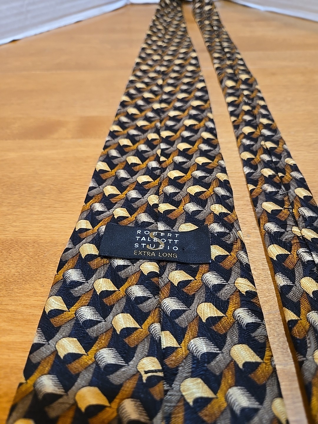 Robert Talbott Studio Extra Long Silk Necktie Mad… - image 6