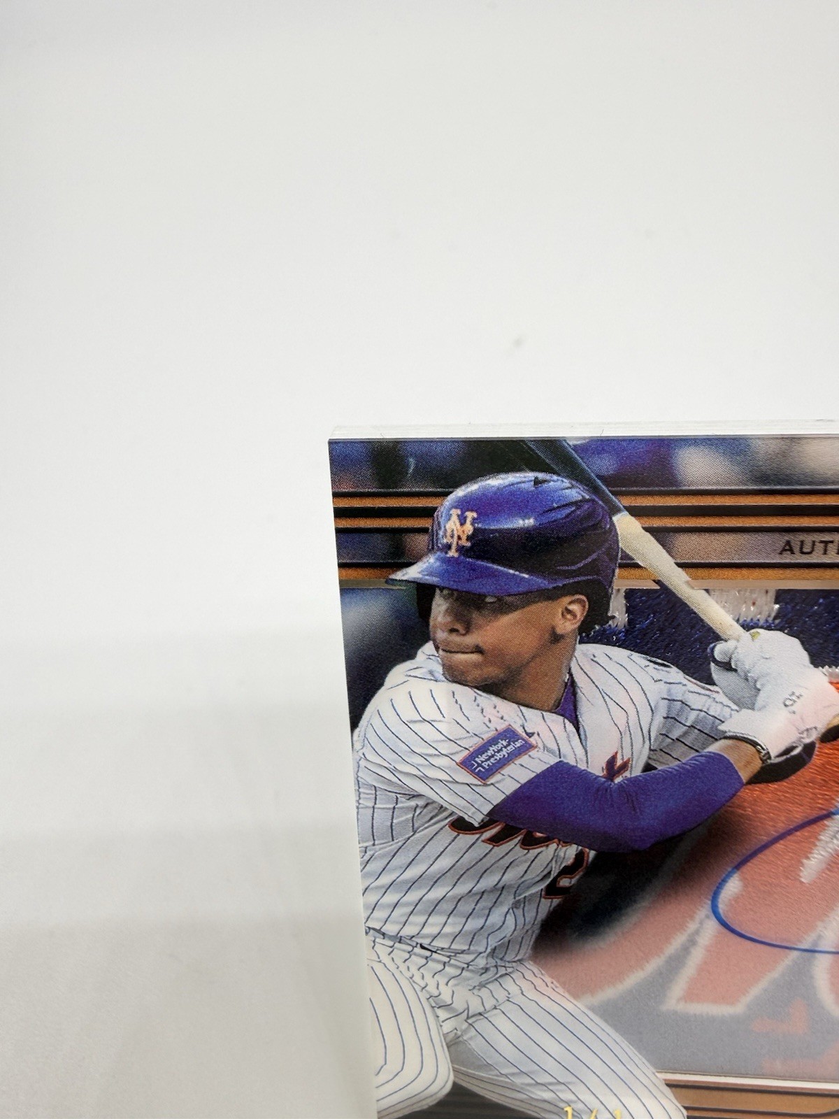 2026 Topps Tribute Juan Soto Prime Patch Auto Relic. 1/1 Game Used Mets Patch.  view 2