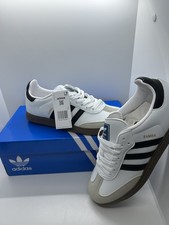 Adidas Samba OG White/Black UK Size 7.5