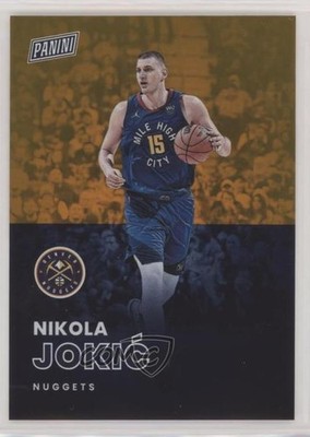 2022 Panini National Convention Orange 116/199 Nikola Jokic #24 0j8f