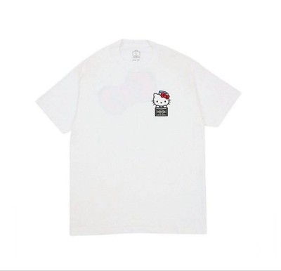 Porter x Hello Kitty White Ribbon Tee Shirt M Size New Japan Exclusive