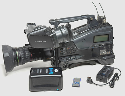 Sony PXW-X320 XDCAM HD 1/2'' Camcorder w/ Fuji HS18x Lens + Extras!