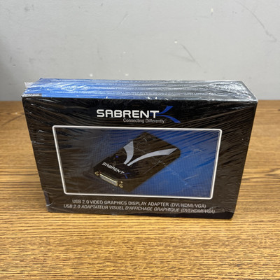 Sabrent USB External Video /Graphics to DVI/VGA/HDMI Adapter