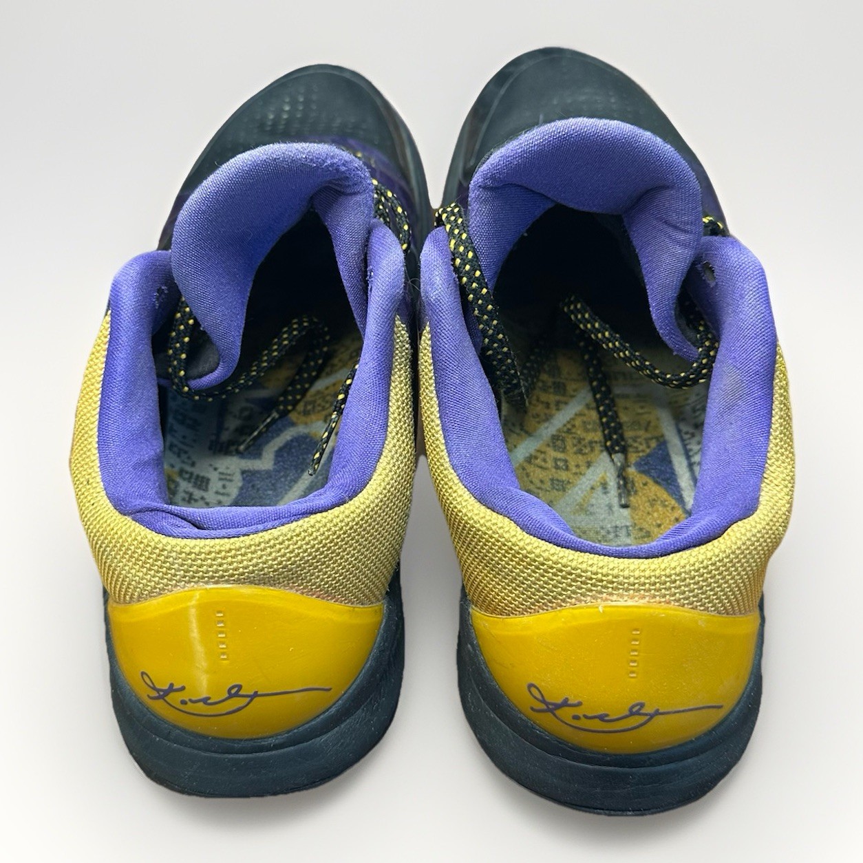 Nike Zoom Kobe 5 Lakers Men’s Shoes Size 13 RARE 386429-071 OG Sneakers Beaters image 7