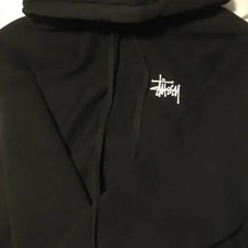Stussy Black Hoodie - Vintage Style & Trendy Fit