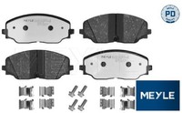 Meyle 0252276920/PD Bremsbelagsatz FüR Scheibenbremse Bremsbelagsatz FüR Vw
