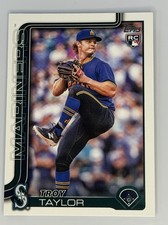 Topps 2025 Series 2 Troy Taylor Rookie Seattle Mariners Baseball Card #691. rookie card picture