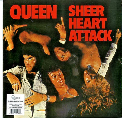 12'' LP Vinyl Queen Sheer Heart Attack 180g Limited half speed mastered -wie neu