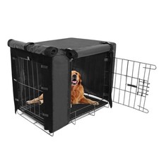 Durable Dog Crate Cover Double Door for Large pet Cover Kennel Covers Univers...