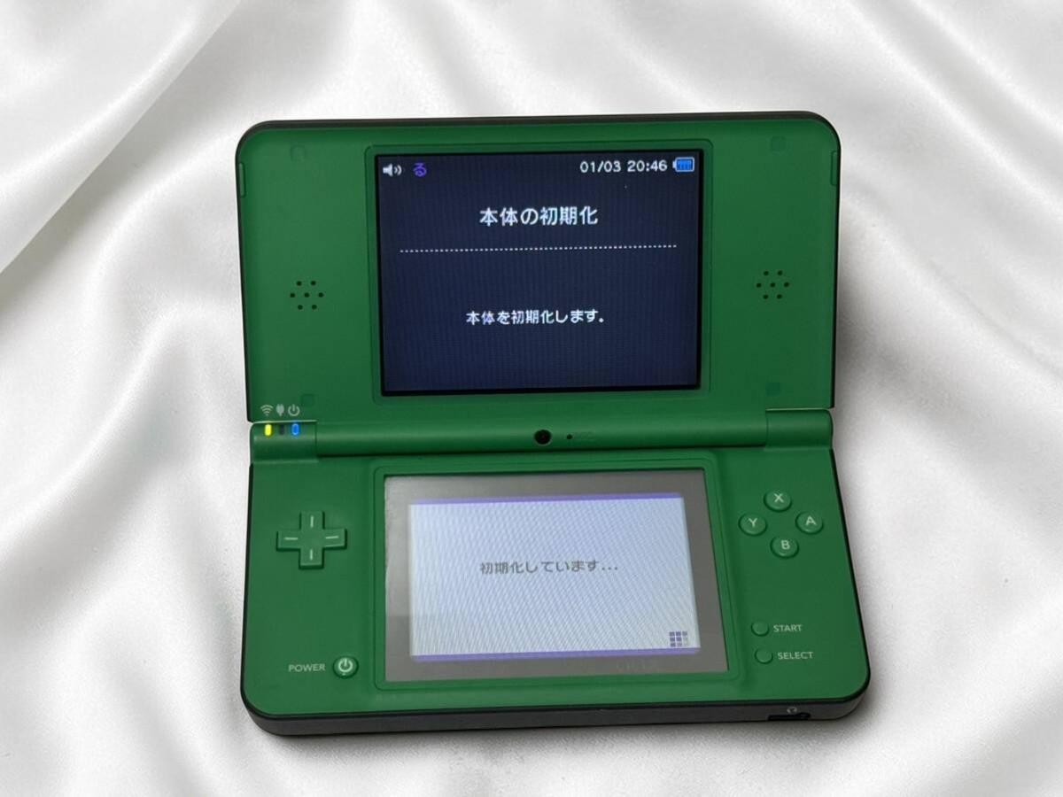 EXC] Nintendo DSi LL XL DS Green Console Japan Tested NTSC-J w