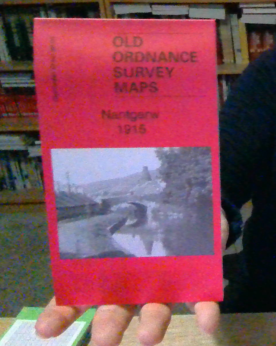 MAP OF Nantgarw 1915  Glamorgan Sheet 36.08 by Derrick Pratt NEW 9781847844903