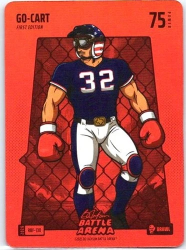2026 Bo Jackson Battle Arena Go-Cart Red Battlefoil Evan Carter RBF-130 Brawl