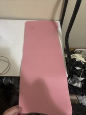 Pink RGB Gaming Mouse Pad - LED Desk Mat 8 Light Modes Smooth Gliding Easy to
