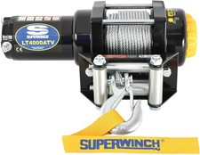 Superwinch 1140220 Lt4000 Atv Winch 4000 Lb 12v Steel Rope Universal Fit