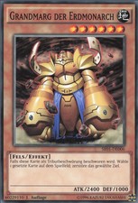 YuGiOh Grandmarg der Erdmonarch SR01-DE006 Common NM 1st
