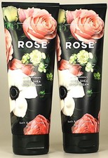 QTY 2 - Bath  Body Works ROSE Body Cream Lotion Moisturizer 8oz
