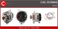 Casco CAL15159AS Generator FüR Renault