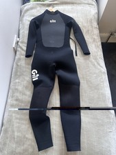 Gill Junior Lg Pursuit 4/3mm Back Zip  Wetsuit Snorkelling/ Surfing/Sailing/ SUP