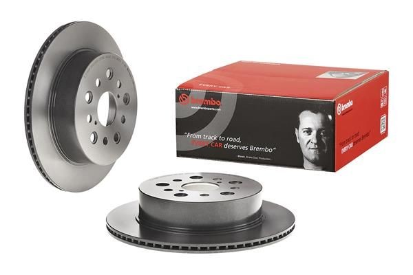 2X Brembo Bremsscheibe 09.B453.11 FüR Lexus-image
