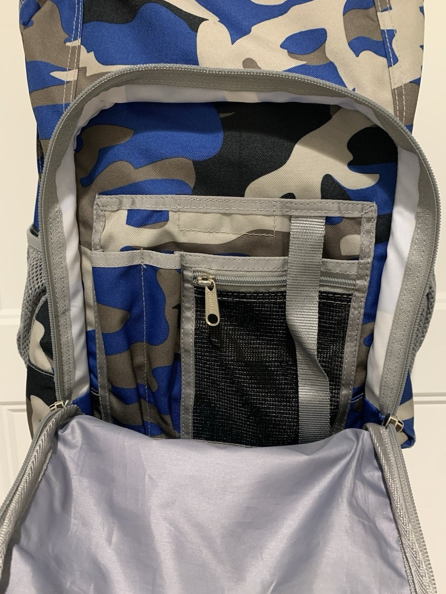 LL Bean Kids Deluxe Book Pack 37L Weatherproof Nylon Blue  display picture 1