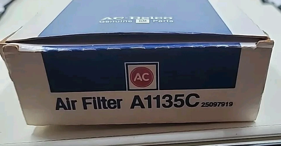 ACDelco A1135C Air Filter 1991-93 Olds Cruiser Chevy Caprice Buick Roadmaster - Image 2 of 4