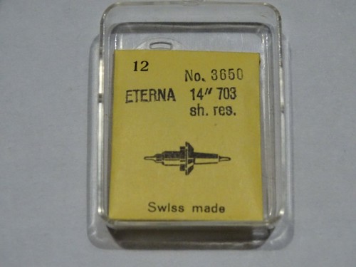 Piece Watchmaking 1 Axle Pendulum For Watch Eterna 14 703 Sh Res Ebay