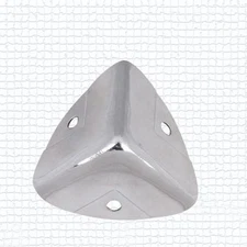 8 X Metal Corner Angle Brace Protectors for Wood Chest Trunk Box Case Flightcase