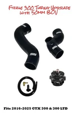 Fizzle Intercooler Tubing Upgrade Kit with 50mm BOV - SeaDoo GTX 300 2016-2025