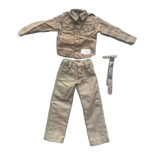 1/6 Scale Male Figure Doll Clothes 12" Soldier Outfit Jacket and Pants Costume - Picture 5 of 11