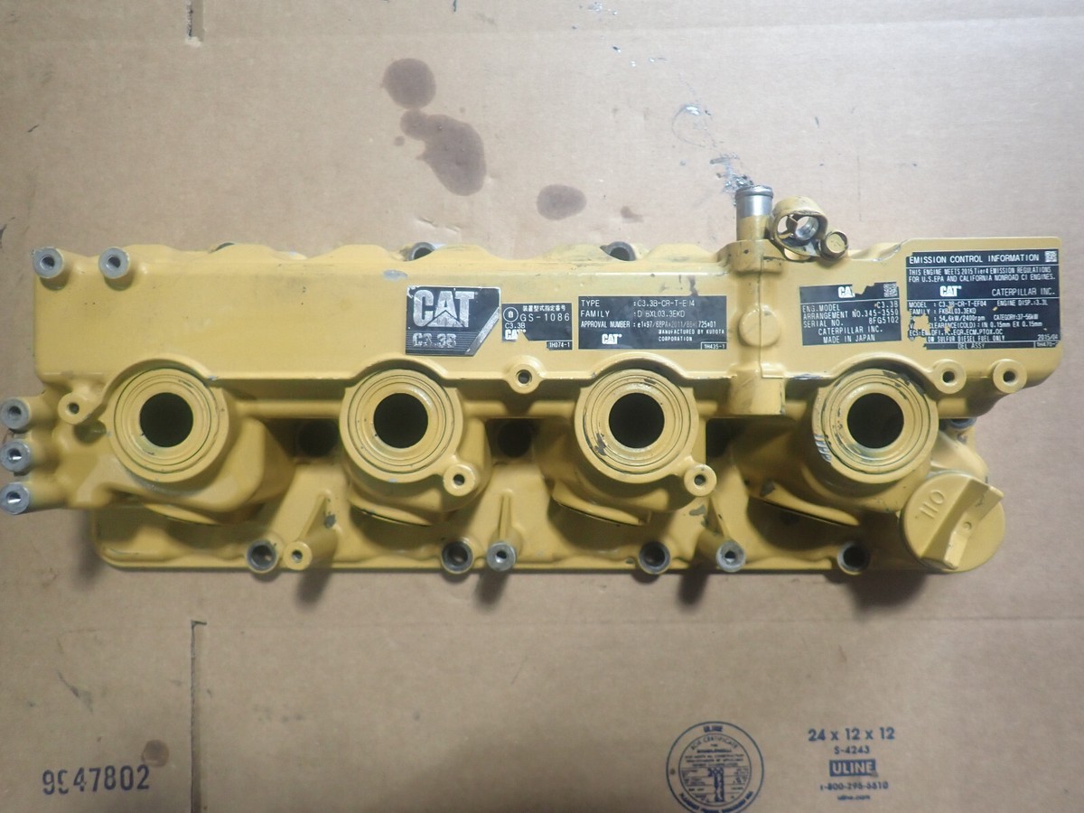 Buy Caterpillar CAT C3.3B Diesel Engine Valve Cover 437-3433 Skid