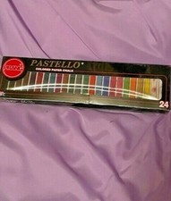 COLORED PAPER CHALK - SET OF 24 BY PASTELLO