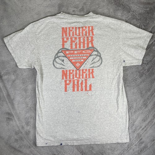 Columbia PFG Shirt Medium Gray Short 