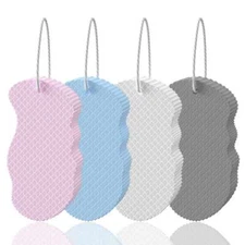 2/4pcs Soft Bath Body Shower Sponge Spa Scrub Exfoliator Dead Skin Remove USA