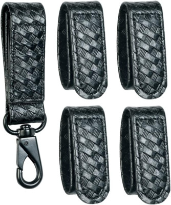 Duty Belt Keeper with Double Snaps(Set of 4) +1 Keeper with Stron..