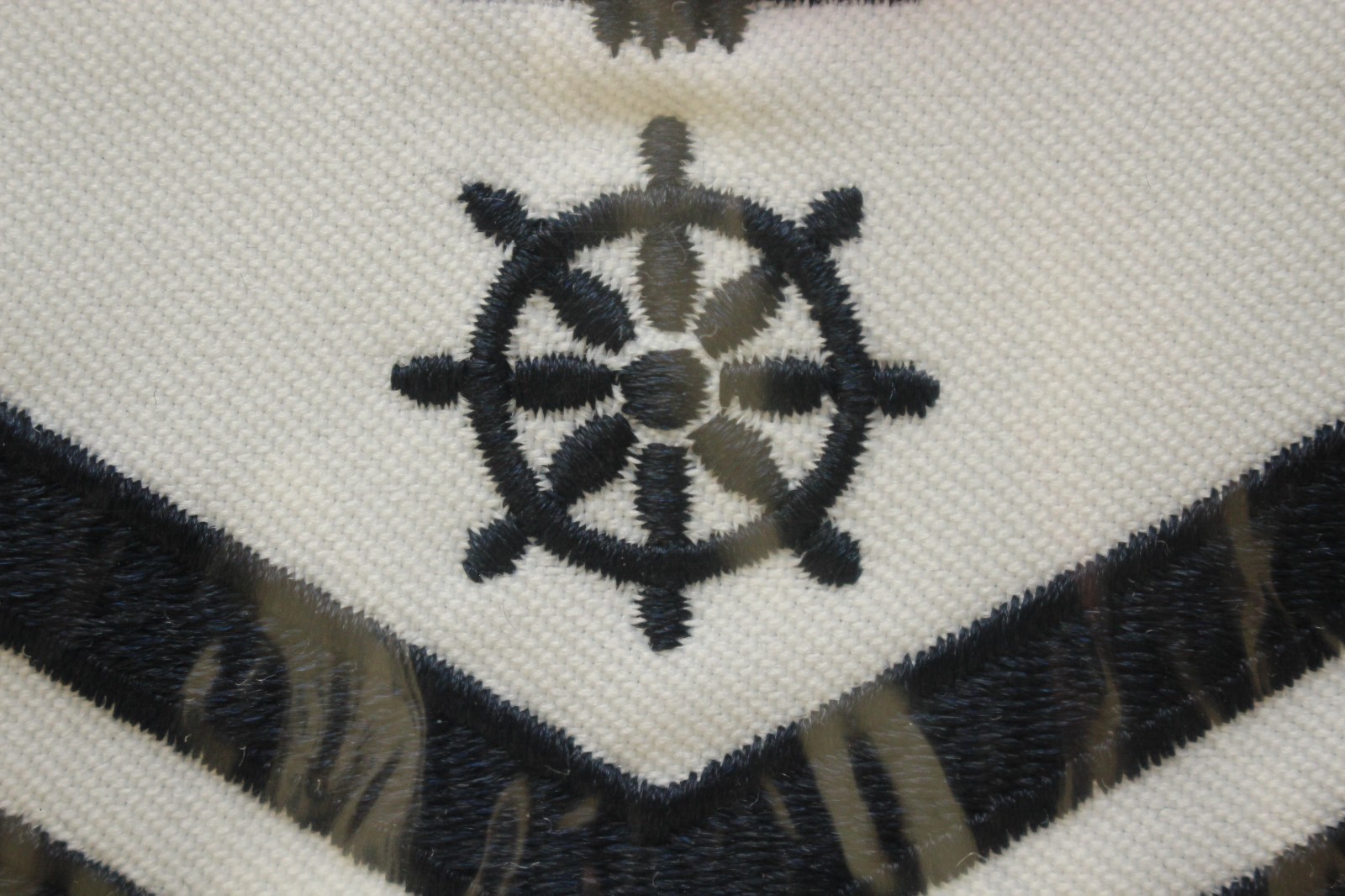 USN NAVY PETTY OFFICER E4-6 QUATERMASTER WHITE CNT SLEEVE RANK RATE