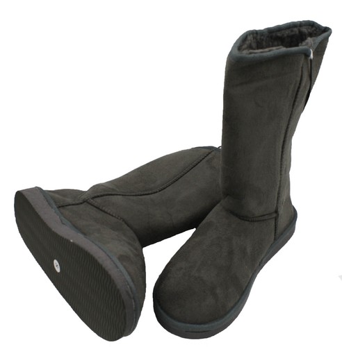 Snow Boot Faux Fur Suede Shoes W910 | eBay