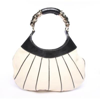 Handtasche Escada Weiß Schwarz