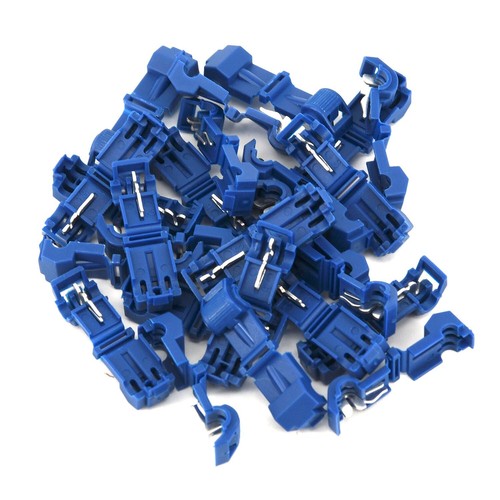 50 STÜCKE Große Elektrische Kabelstecker Schnellverbinder Drahtklemmen Crimp Set - Photo 11/14