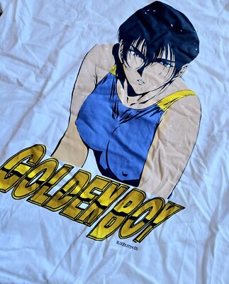 Bloodletter.co Golden Boy Anime Boot T-Shirt Mens Size Large