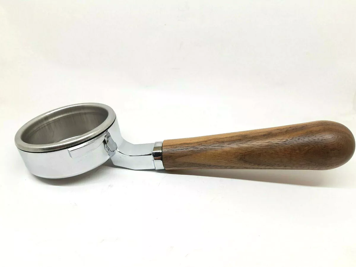 GAGGIA Classic Bottomless Naked Portafilter Walnut Handle 21g