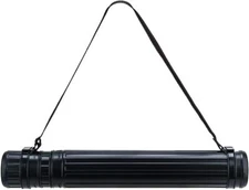 Poster Tube Storage – Extendable 17"–27" for Documents, Art, Blueprints, Scr