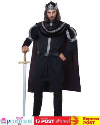 Dark Monarch Medieval Renaissance King Evil Fairytale Villain Mens ...