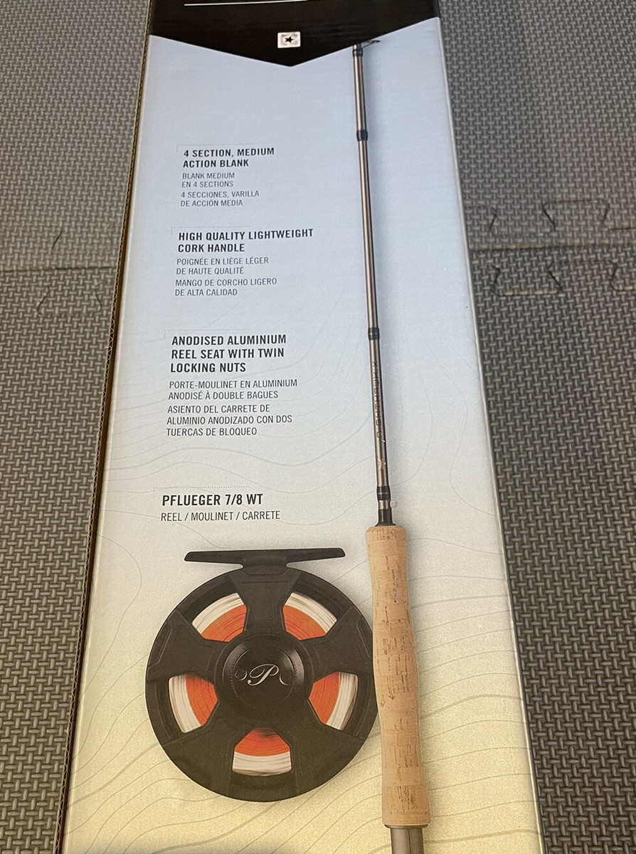 Fenwick nighthawk X 9' #8 4 pc complete fly fishing combo (Brand