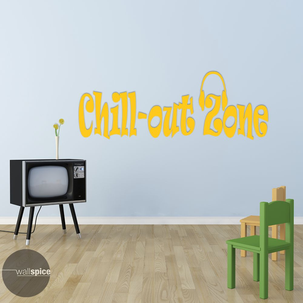 Chill Out Zone Chill-Out Vinyl Wall Decal Sticker Chill Out Zone Chill-Out Vinyl Wall Decal Sticker
