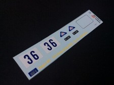 1955 RALLYE 1000 LACS #36 PEUGEOT 403 EINO ELO/KAJ NUORTILA 1:43 DECALS